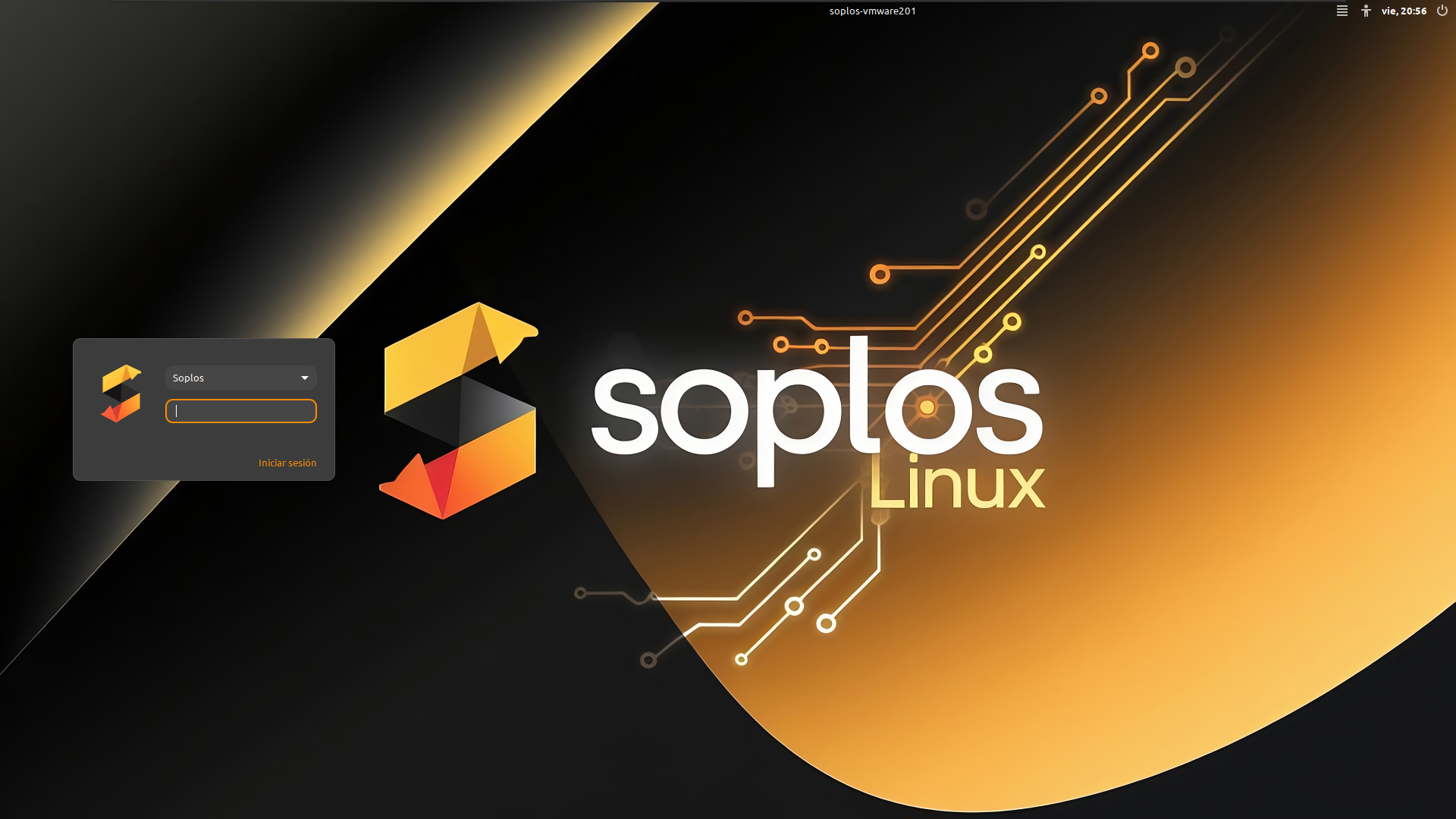 Pantalla de acceso LightDM