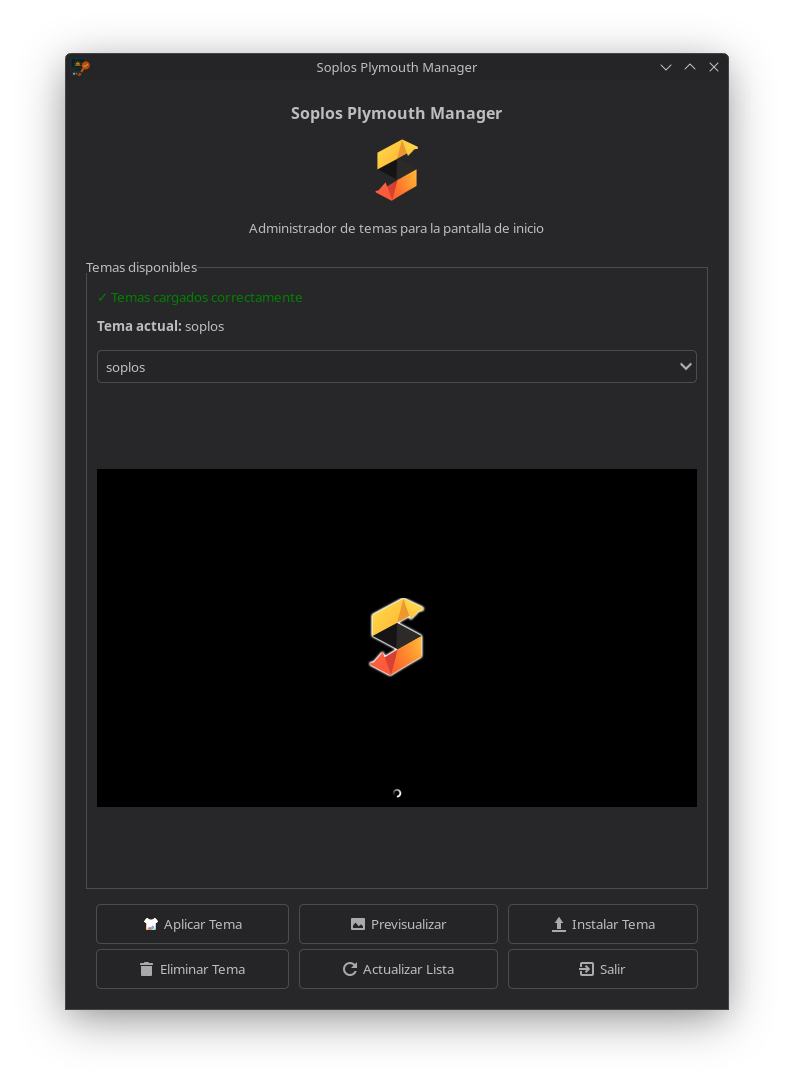 Soplos Plymouth Manager Screenshot
