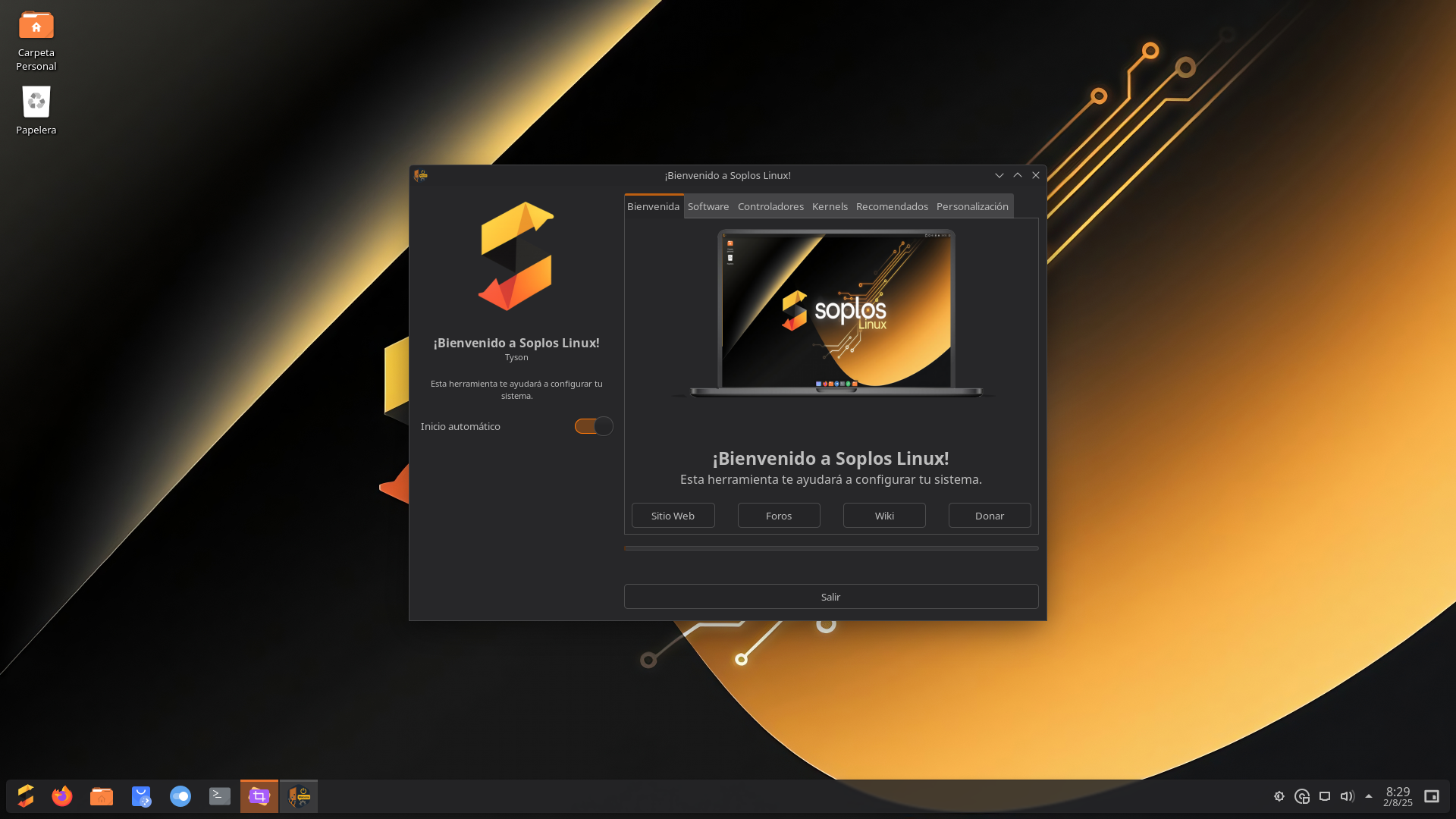 Welcome Desktop