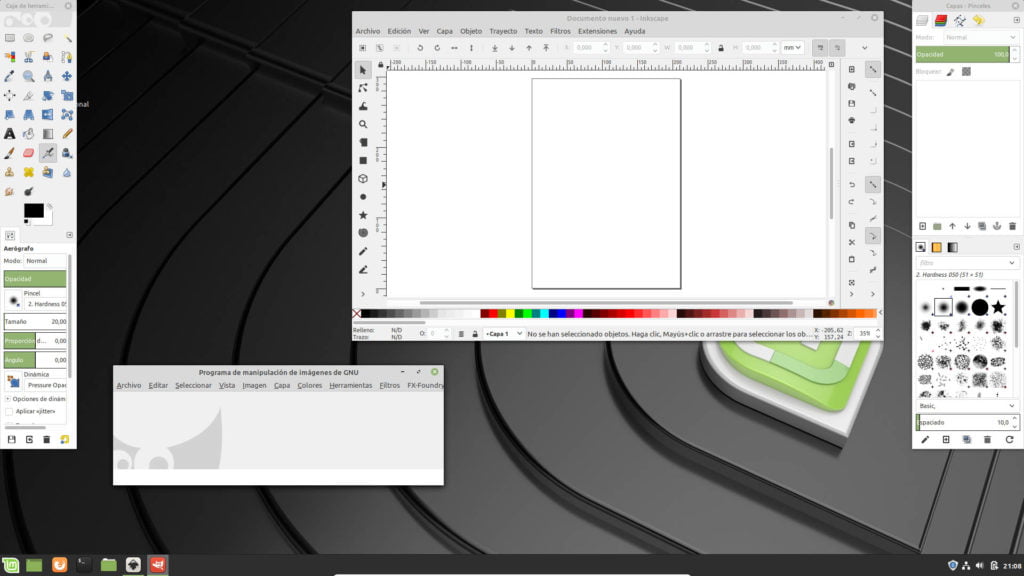 Inkscape y Gimp