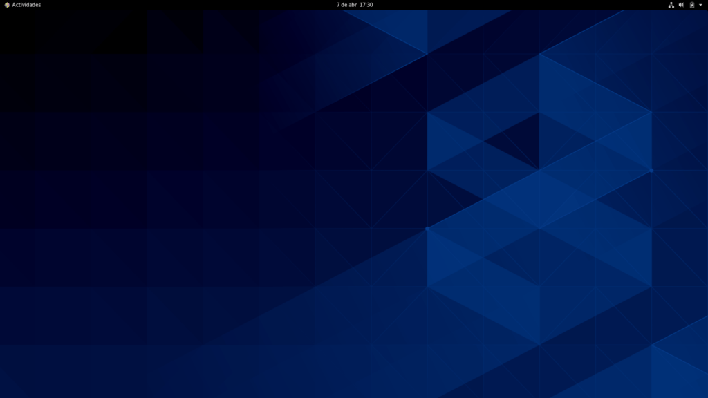 Escritorio GNOME en CentOS
