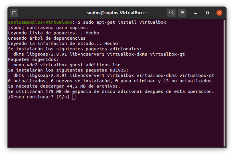 Cómo instalar y configurar VirtualBox en Ubuntu 20.04 - Soplos Linux