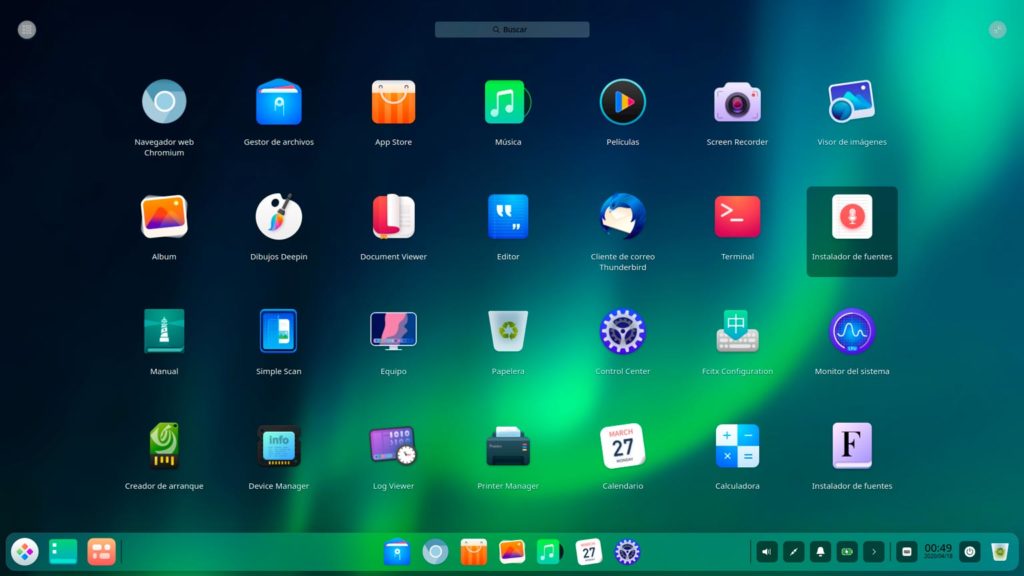 Aplicaciones nativas de Deepin OS 20 Beta