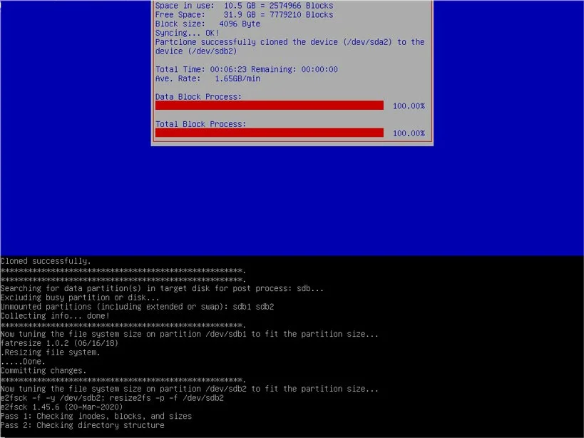 Comprobando la integridad de la estructura