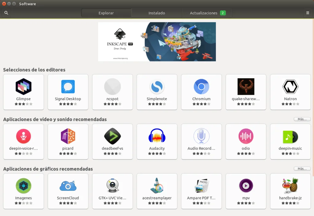 Centro de software de Unity