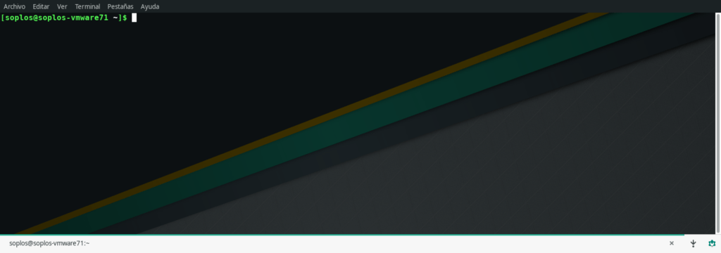 Terminal Manjaro