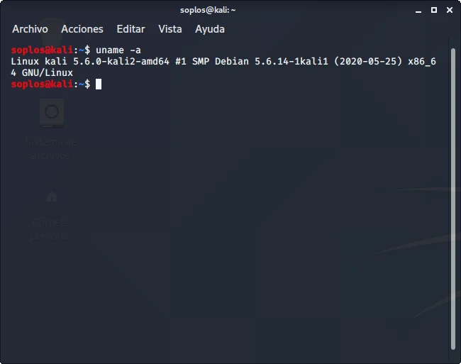 Kernel 5.6 en Kali Linux