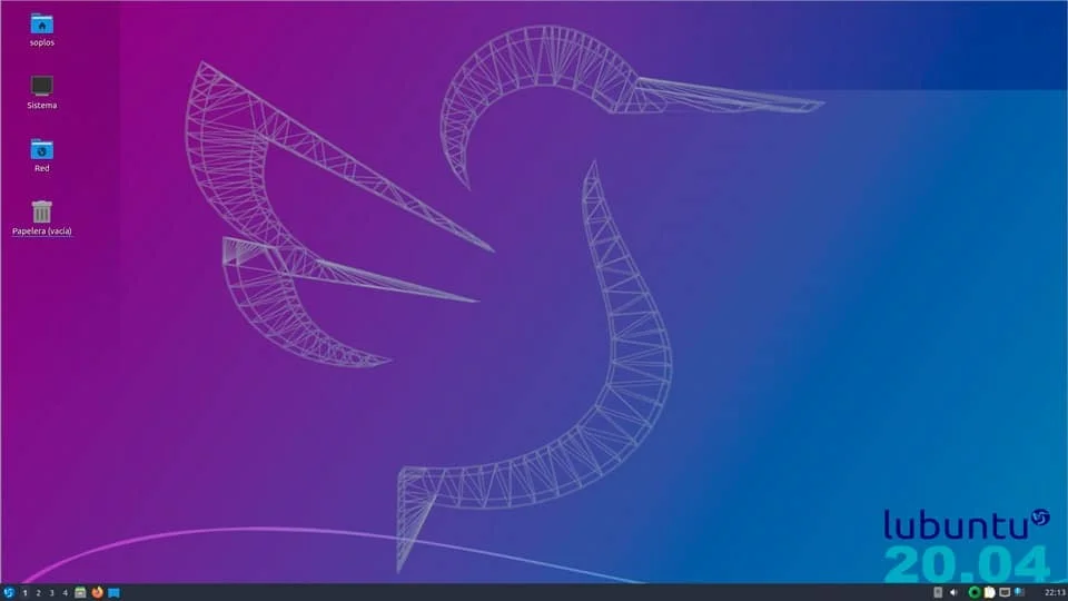 Escriotrio Lubuntu 20.04