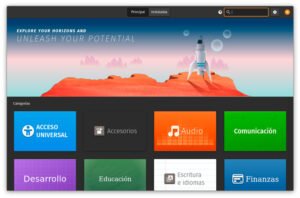 Centro de aplicaciones Pop Shop