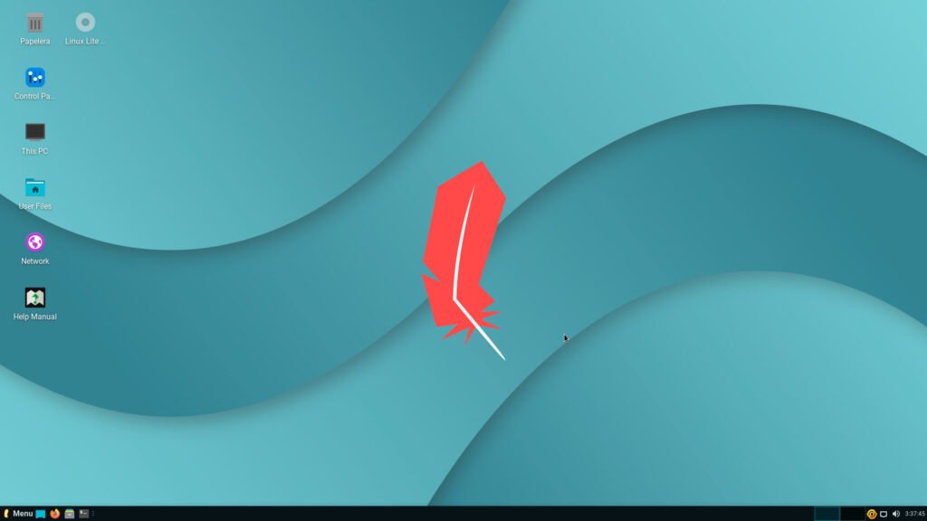 Escritorio de Linux Lite