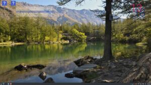 Escritorio MX Linux 21 beta 2