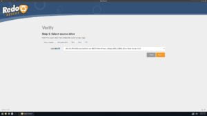 Verificando con Redo Rescue