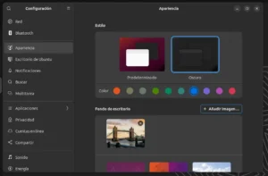 Cambiando apariencia
