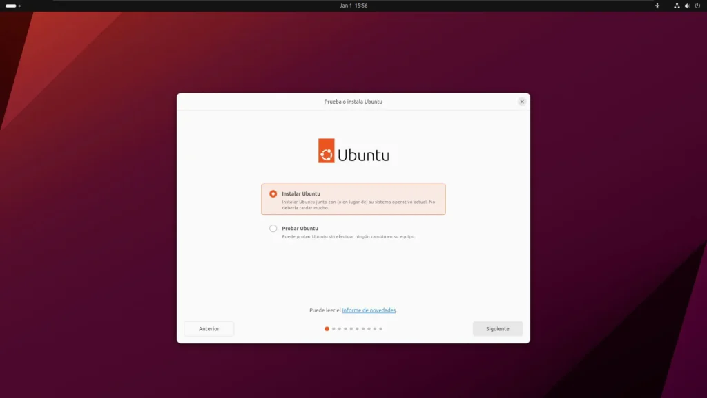 Probar o instalar
