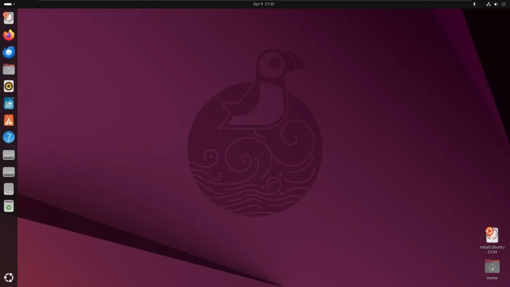 Ubuntu 25.04