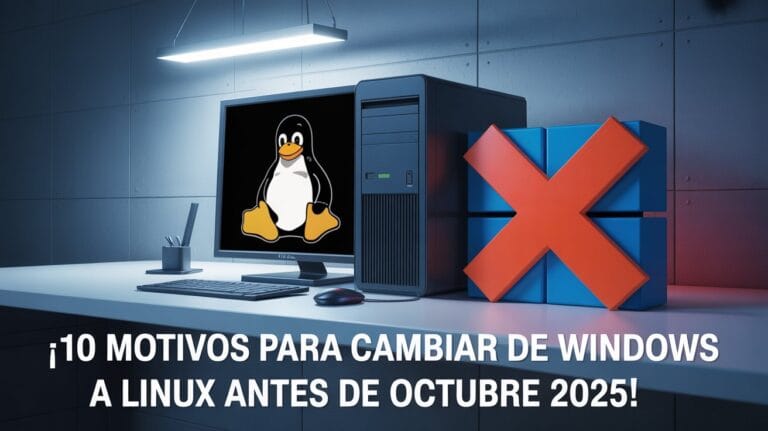 cambiar de Windows a Linux