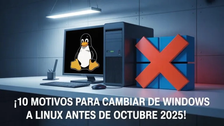 cambiar de Windows a Linux