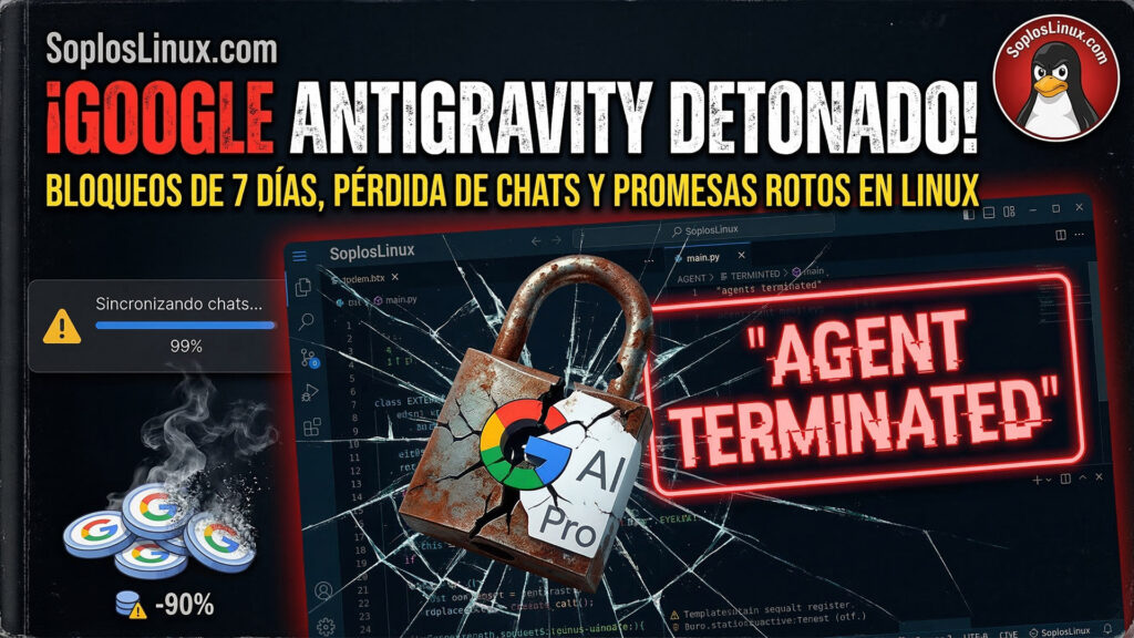 Google Antigravity fallos