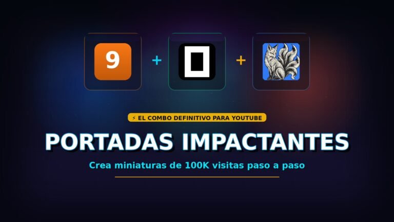 crear portadas para YouTube con IA gratis