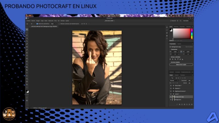 PhotoCraft en Linux